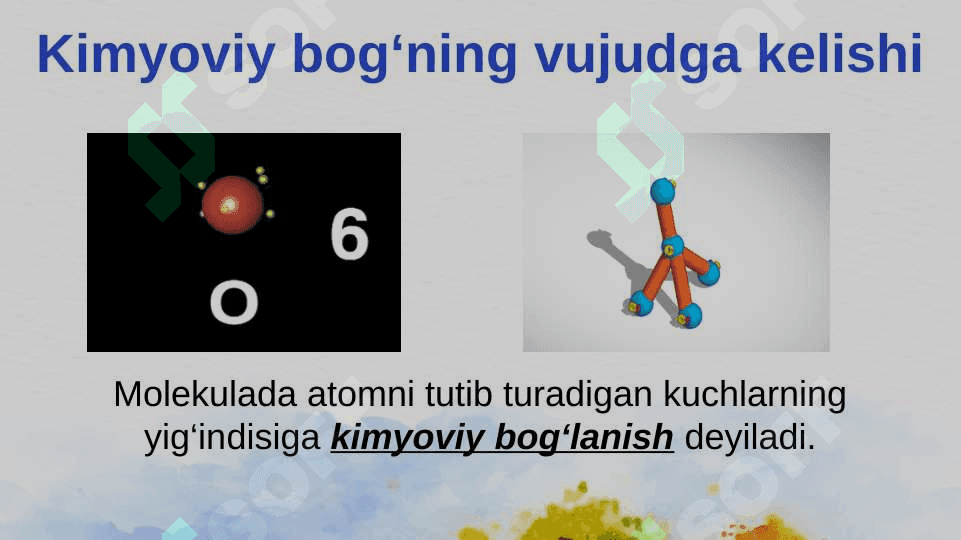 KOVALENT BOG'LANISH. 3