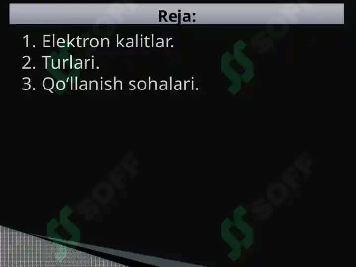 Elektron kalitlar 2