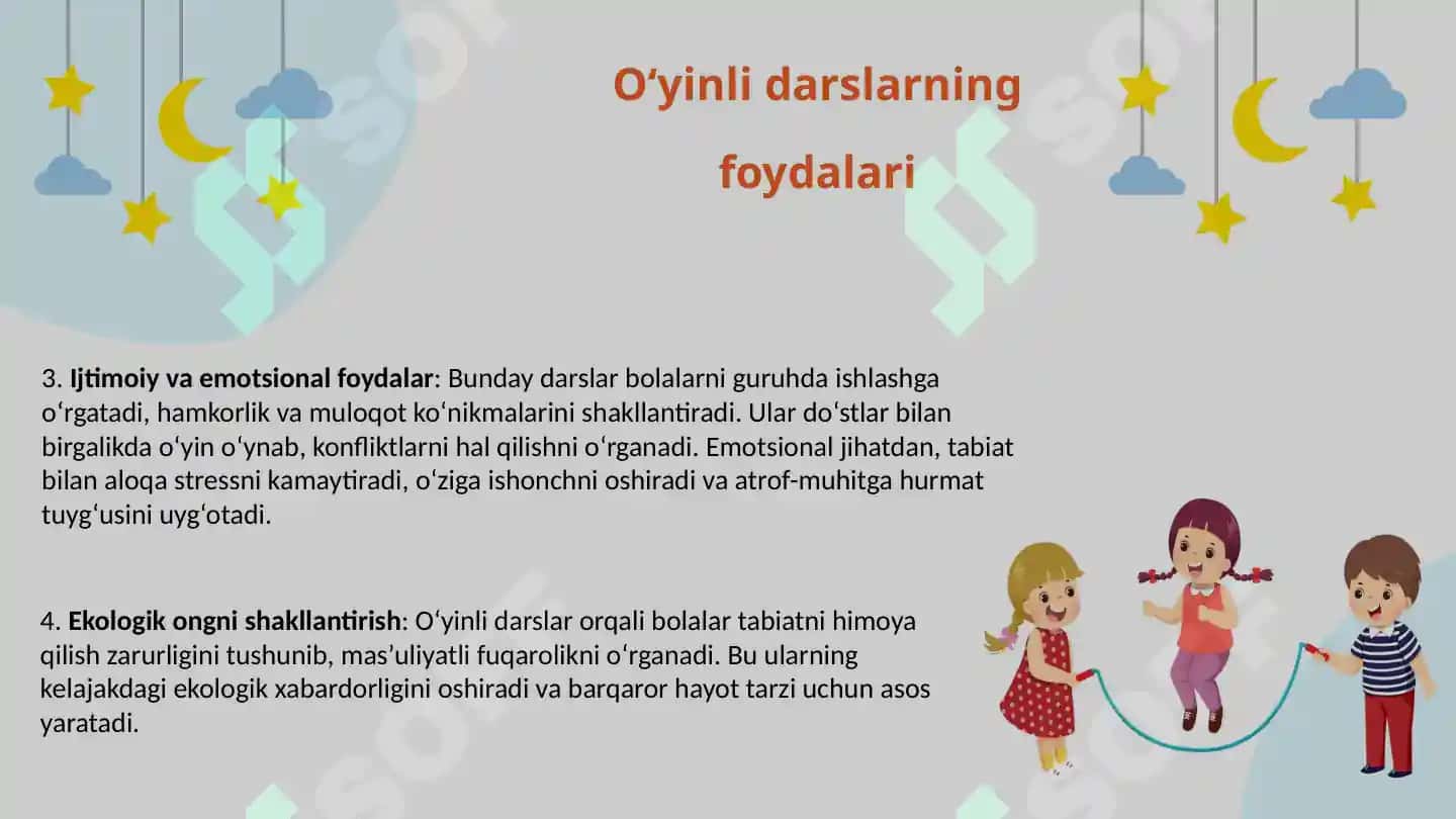 Tabiatda o‘tkaziladigan o‘yinli darslar 4