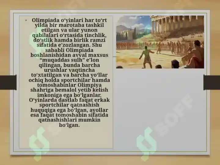 QADIMGI OLIMPIADA O‘YINLARI. 3
