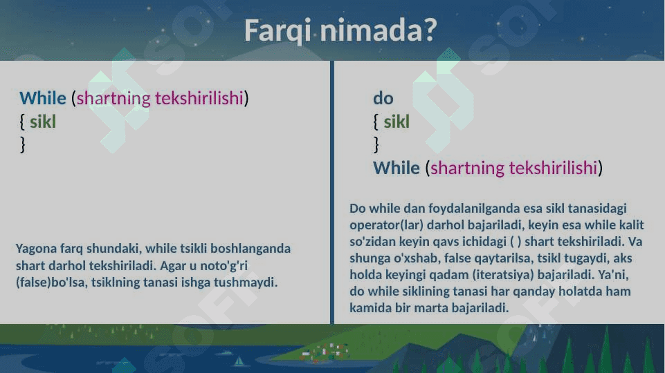 CC++ while va do while sikilari 3