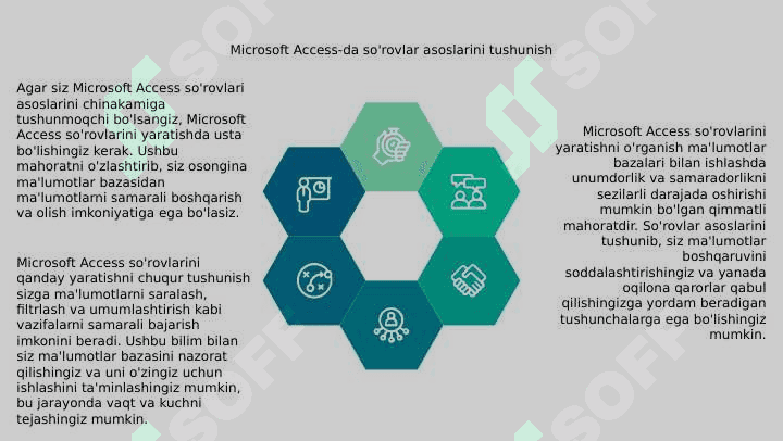 Microsoft Access master so'rovlar tuzish 4
