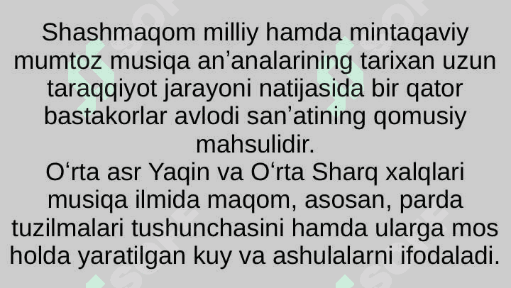 Shashmaqom 3