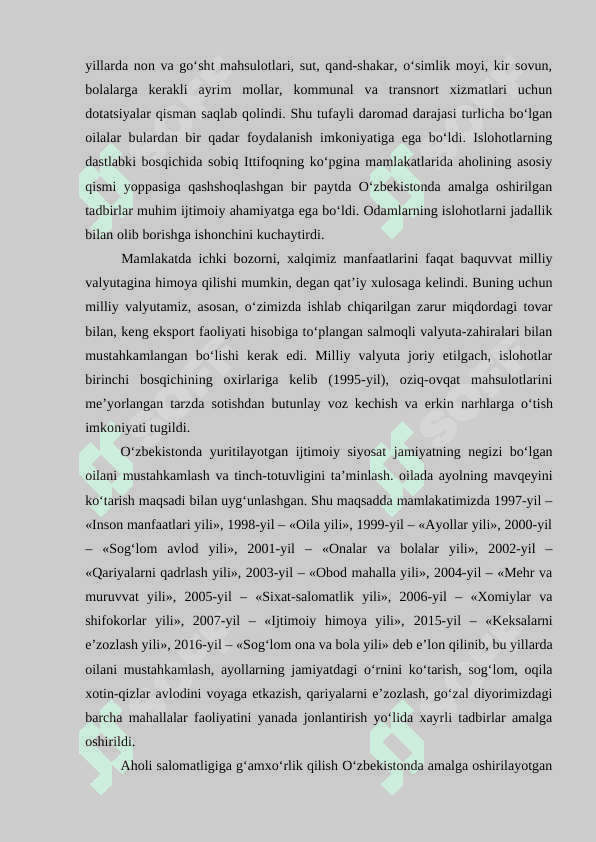O'zbekiston Respublikasida ijtimoiy sohadagi islohotlar. 4