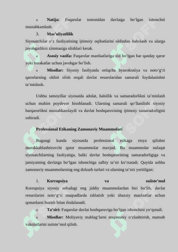 Siyosatda professional etika va yangi axloq siyosati 4