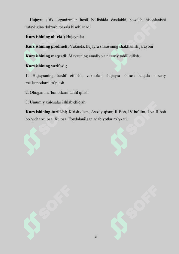Hujayraning kashf etilishi… 4