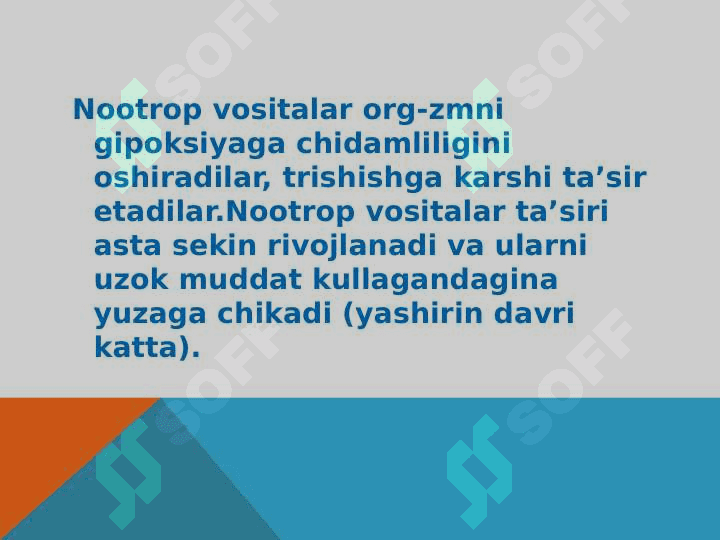 NOOTROP VOSITALAR 3