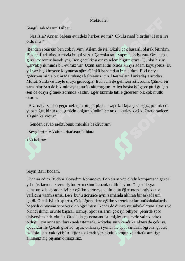 Turkcha matnlar 2