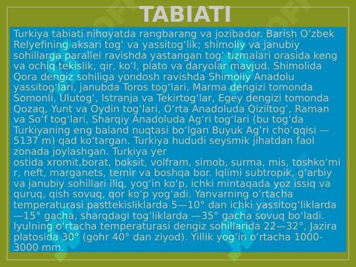 TURKIYA 4