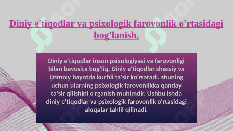 Din va hurfikrlilik 7