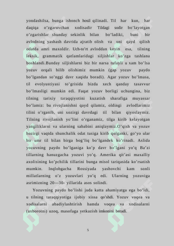 O’zbek yozuvi tarixi 5