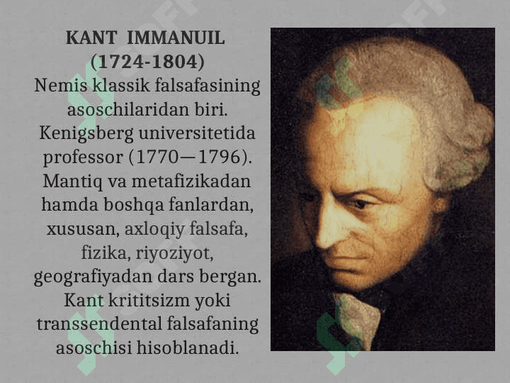 Nemis Klassik Falsafasi 4
