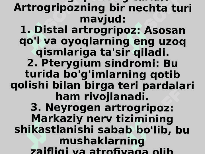 Artrogripoz 3