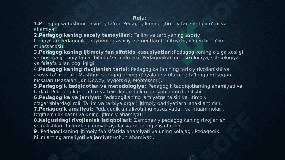 Pedagogika ijtimoiy fan sifatida 2