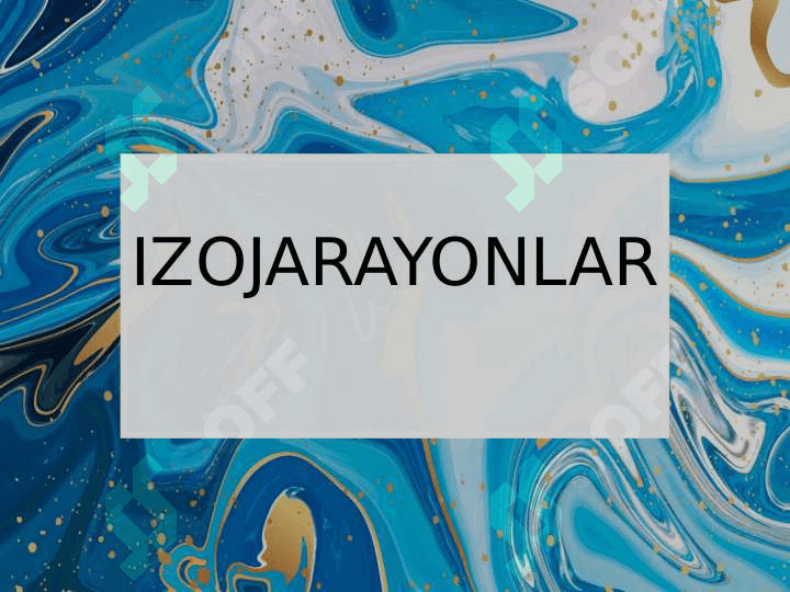 IZOJARAYONLAR 2