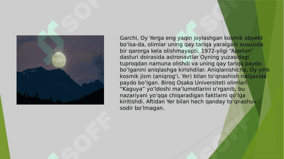 Oy-yerning tabiiy yo’ldoshi 4