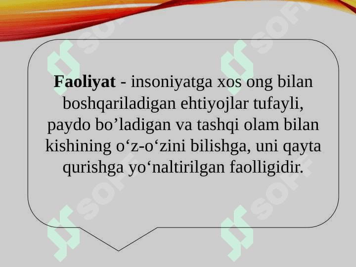 Faoliyat va motivatsiya 5