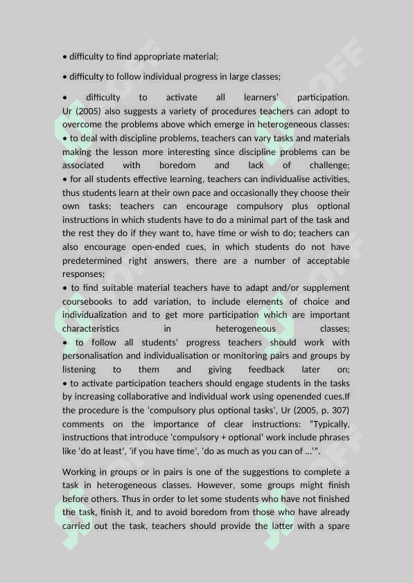 Strategies for teaching mixed ability classes 5