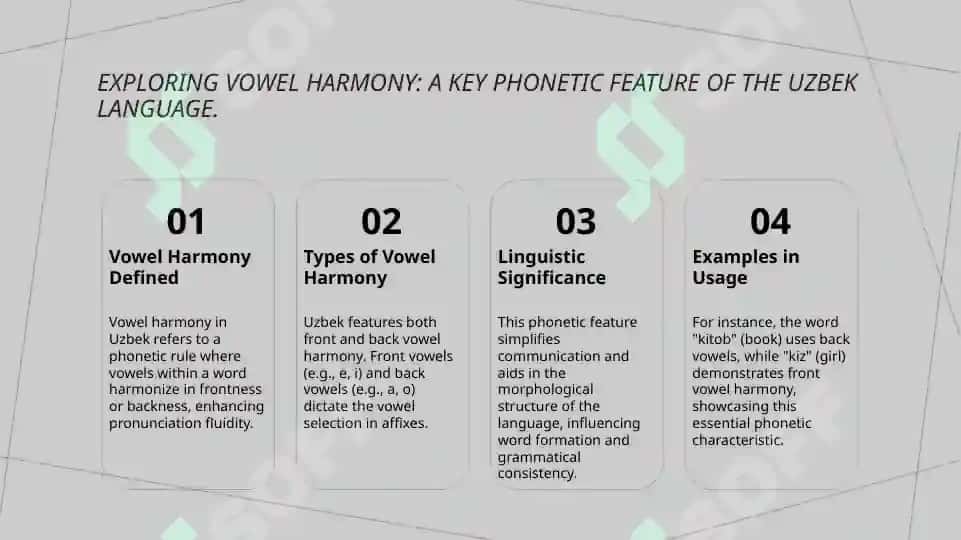 Phonetic similarities between Uzbek and other languages 3