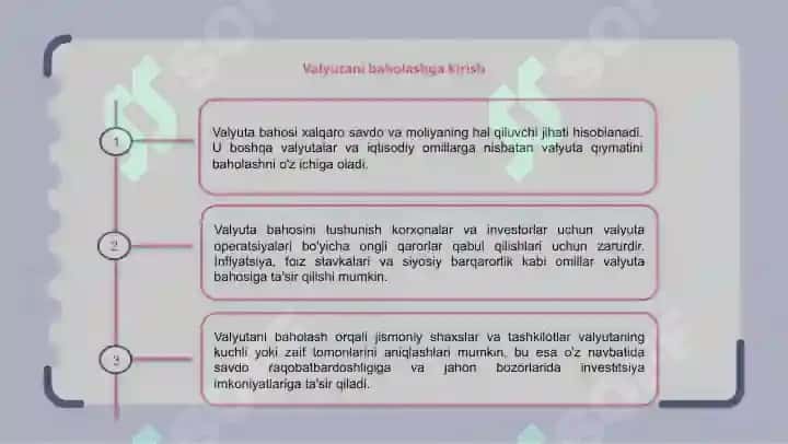 Valyuta evalutsiyasi 3