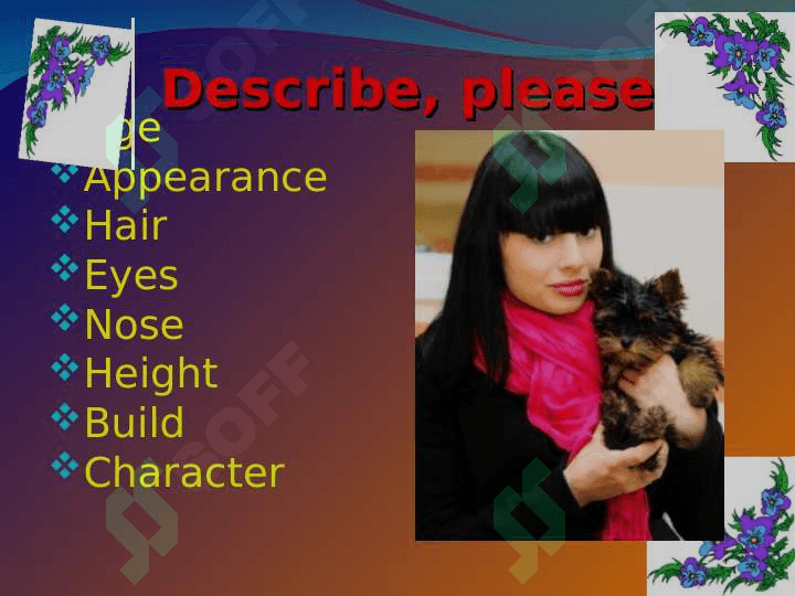 Describing people 5