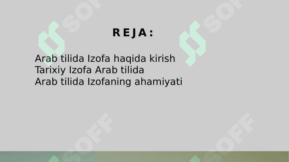 Arab tilida izofa 2