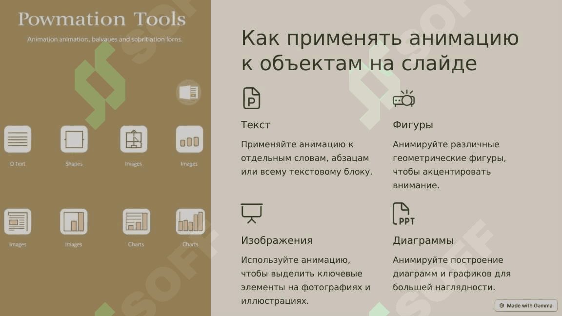 Введение в анимацию в PowerPoint 3