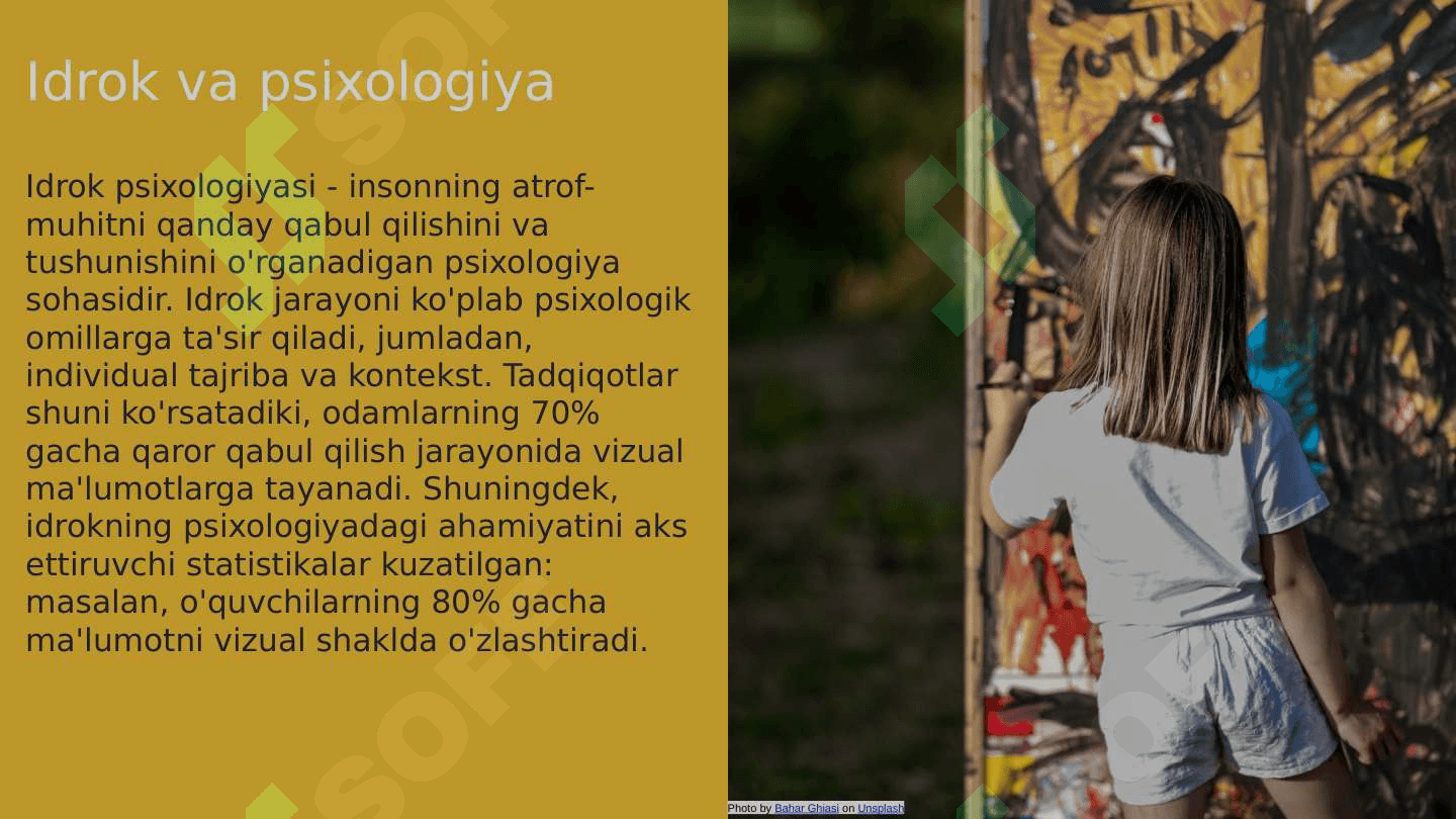Idrok tushunchasi 7