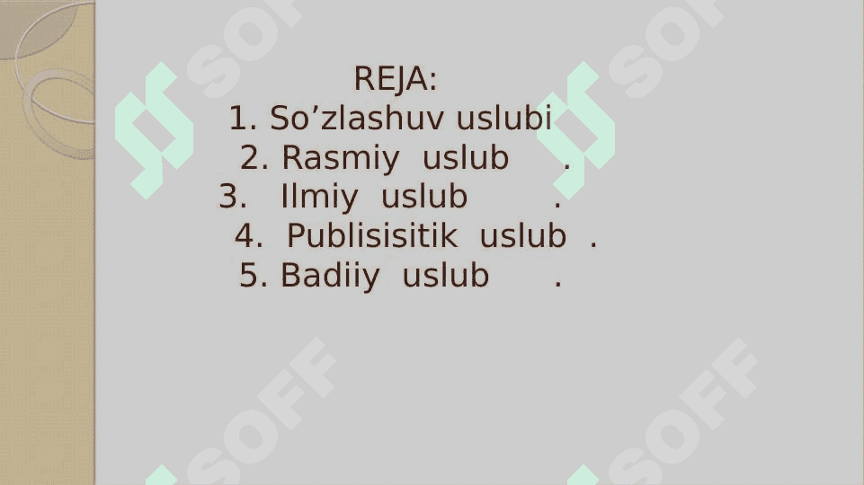 Nutqning  uslubiy  shakllari . 2