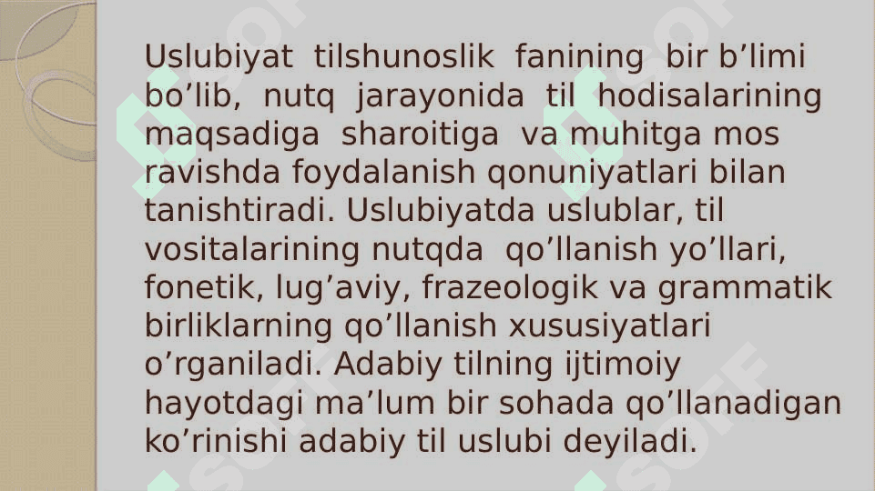 Nutqning  uslubiy  shakllari . 3