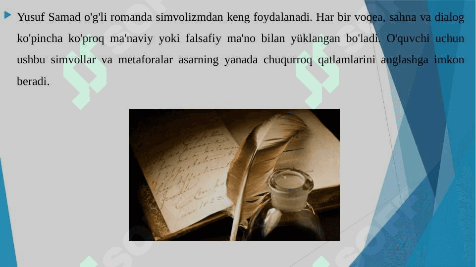 Yusuf Samad o'g'lining "Qatl kuni" romani tahlili 7