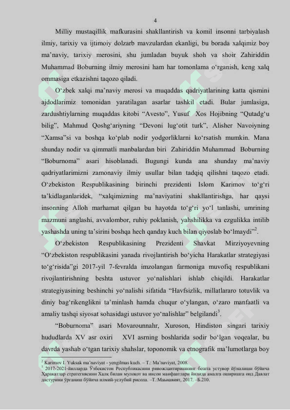 BOBURNOMA” – MUHIM TARIXIY VA ETNOGRAFIK MANBA SIFATIDA 4