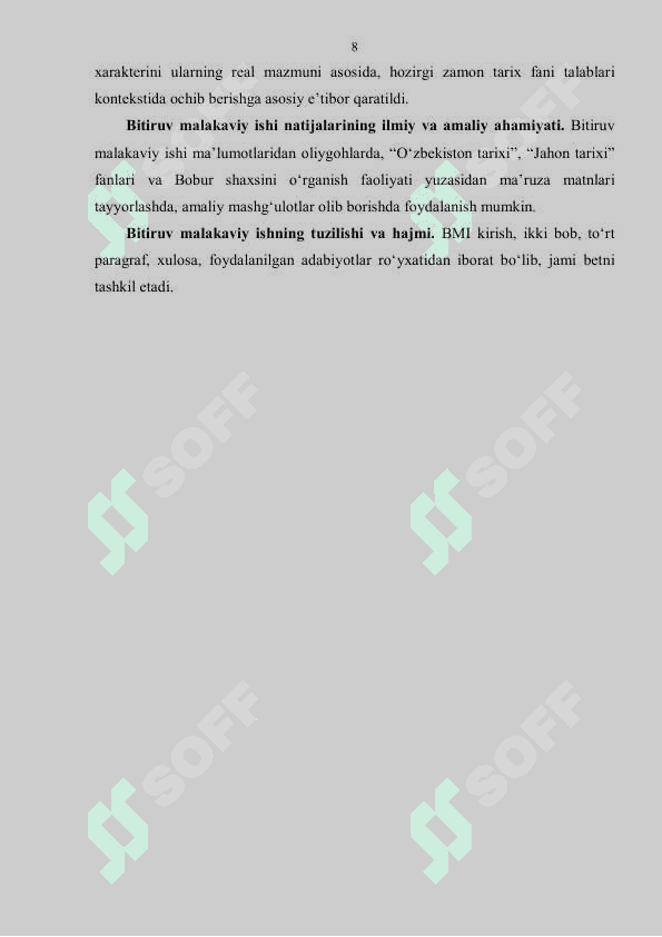 BOBURNOMA” – MUHIM TARIXIY VA ETNOGRAFIK MANBA SIFATIDA 8