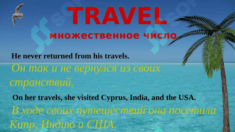 TRAVELLING 8