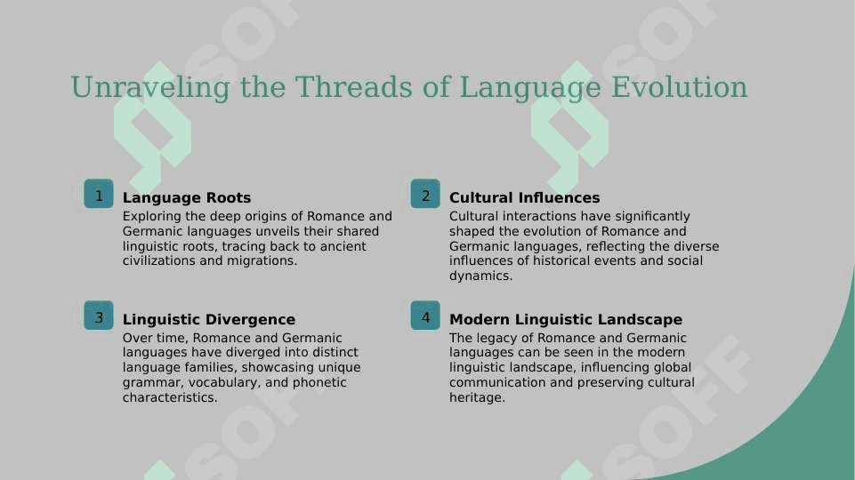 The main stages of the history of the formation of romono germanic languages 3