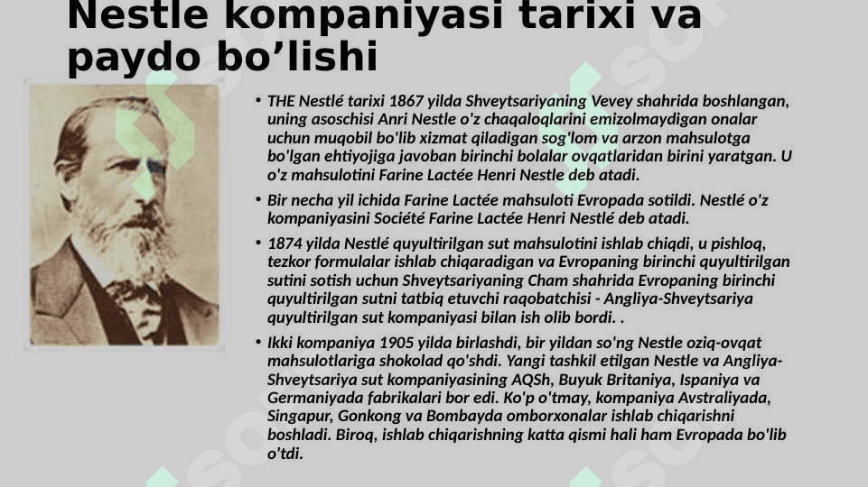 Nestle kompaniyasi 2