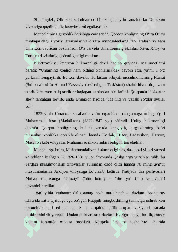 QO’QON XONLIGINING TUGATILISHI 6