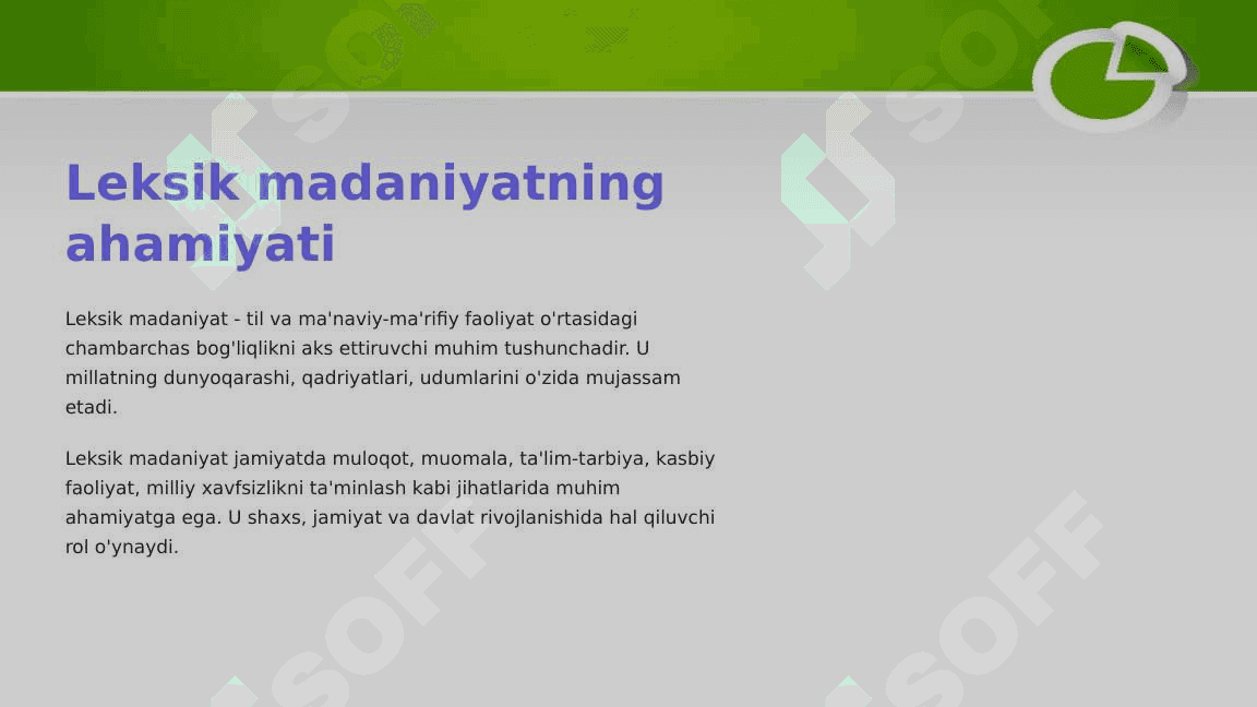 Leksik madaniyat 3