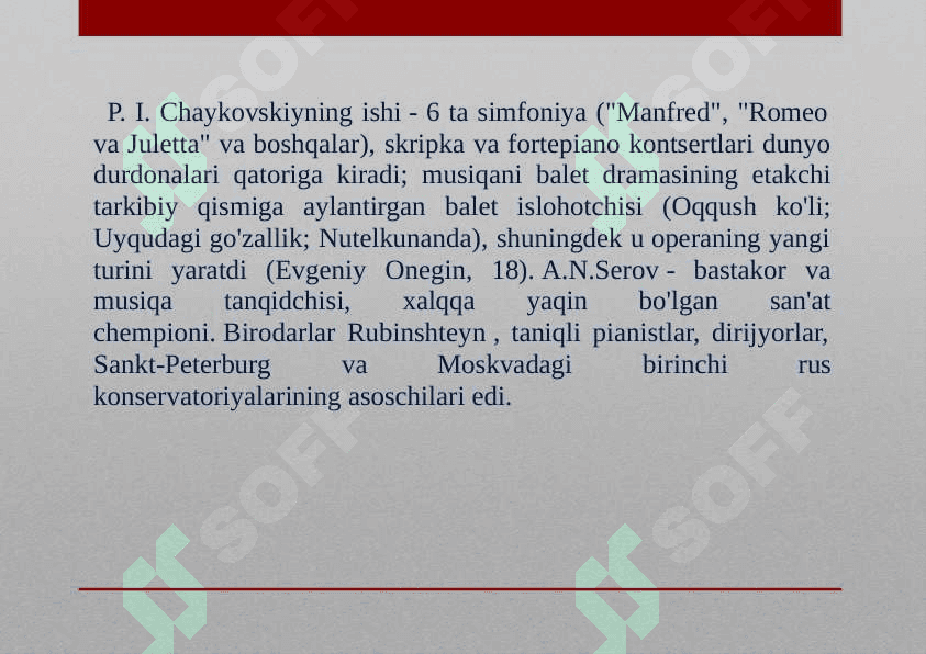 XIX- asrdagi rus romanslari 4