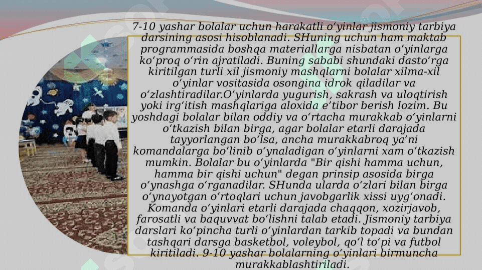Harakatli vazifalar va bajarish holatlari 8