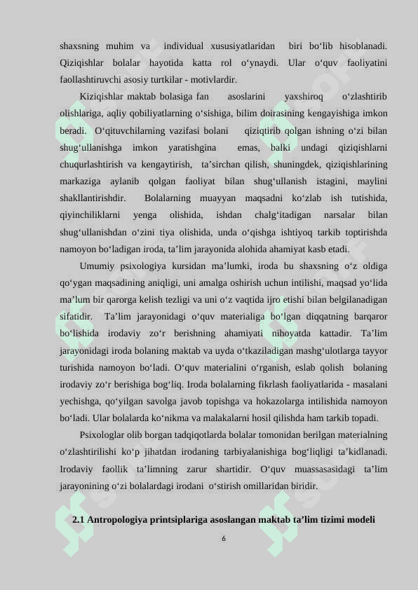 Ta’lim maqsadlari, ijtimoiy maqsalar, ta’lim sifati, ta’lim yunalishi, ta’lim oluvchining psixologik xavfsizligi, ta’limni psixologik ta’minlash, ta’limni ijtimoiy-madaniy vazifalari 5