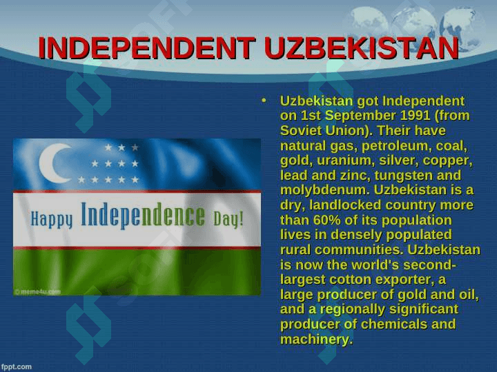 INDEPENDENCE DAY OF UZBEKISTAN 2
