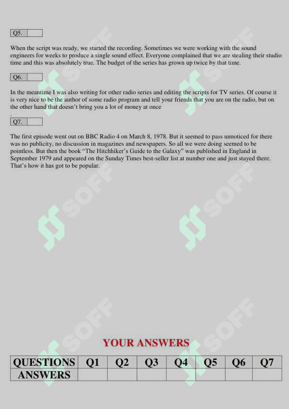 60 heading with answers. 6
