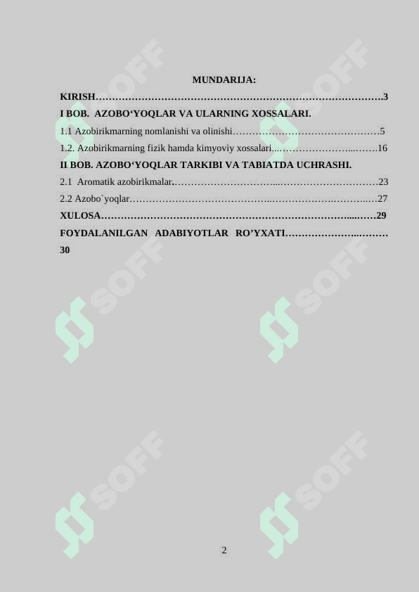 Azobo`yoqlar 2
