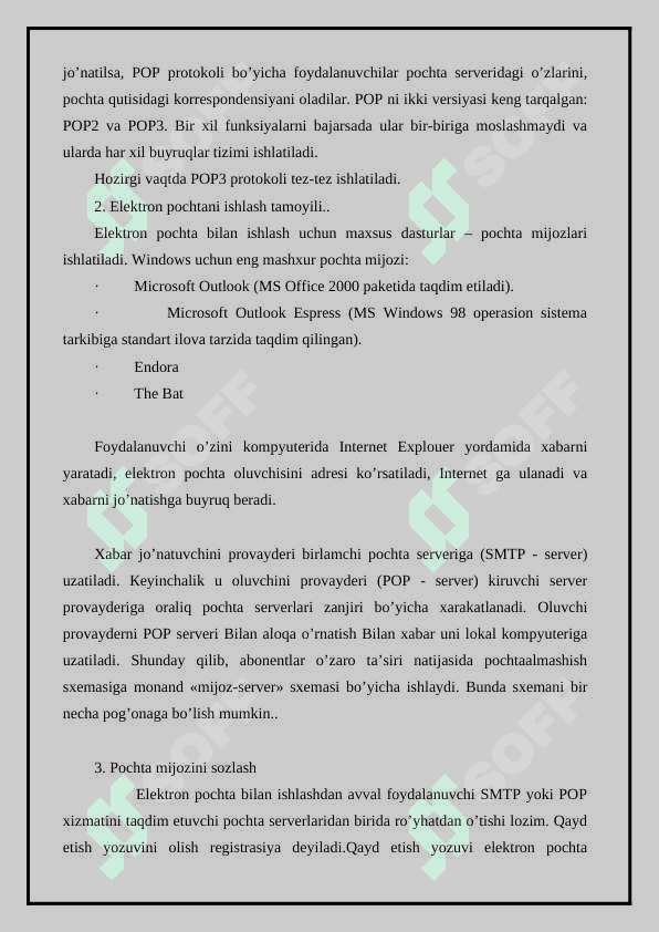 Internet va elektron pochta 3