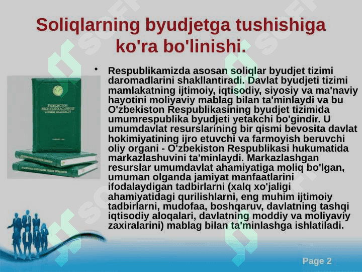 BILVOSITA SOLIQLAR VA ULARNING XUSUSIYATLARI 2