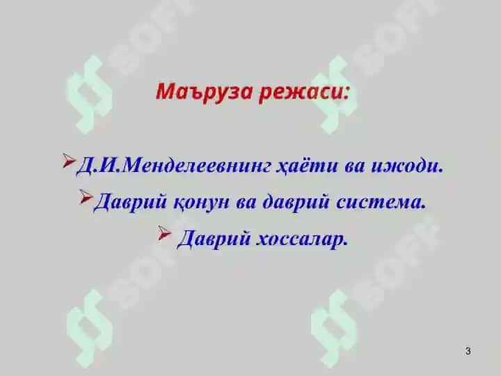 Dmitriy Ivanovich Mendeleev hayoti va ijodi 3