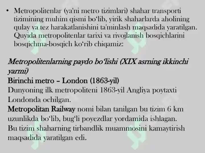 Metropolitenlar 3