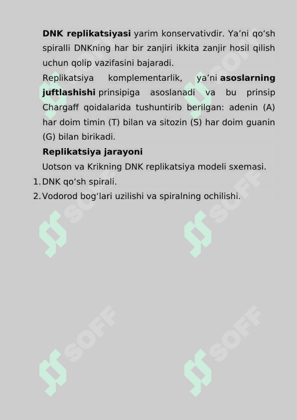 Dnk va Rnk tuzilishi 6