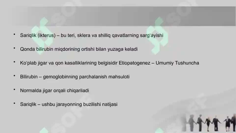 Sariqlik kasaligi 2